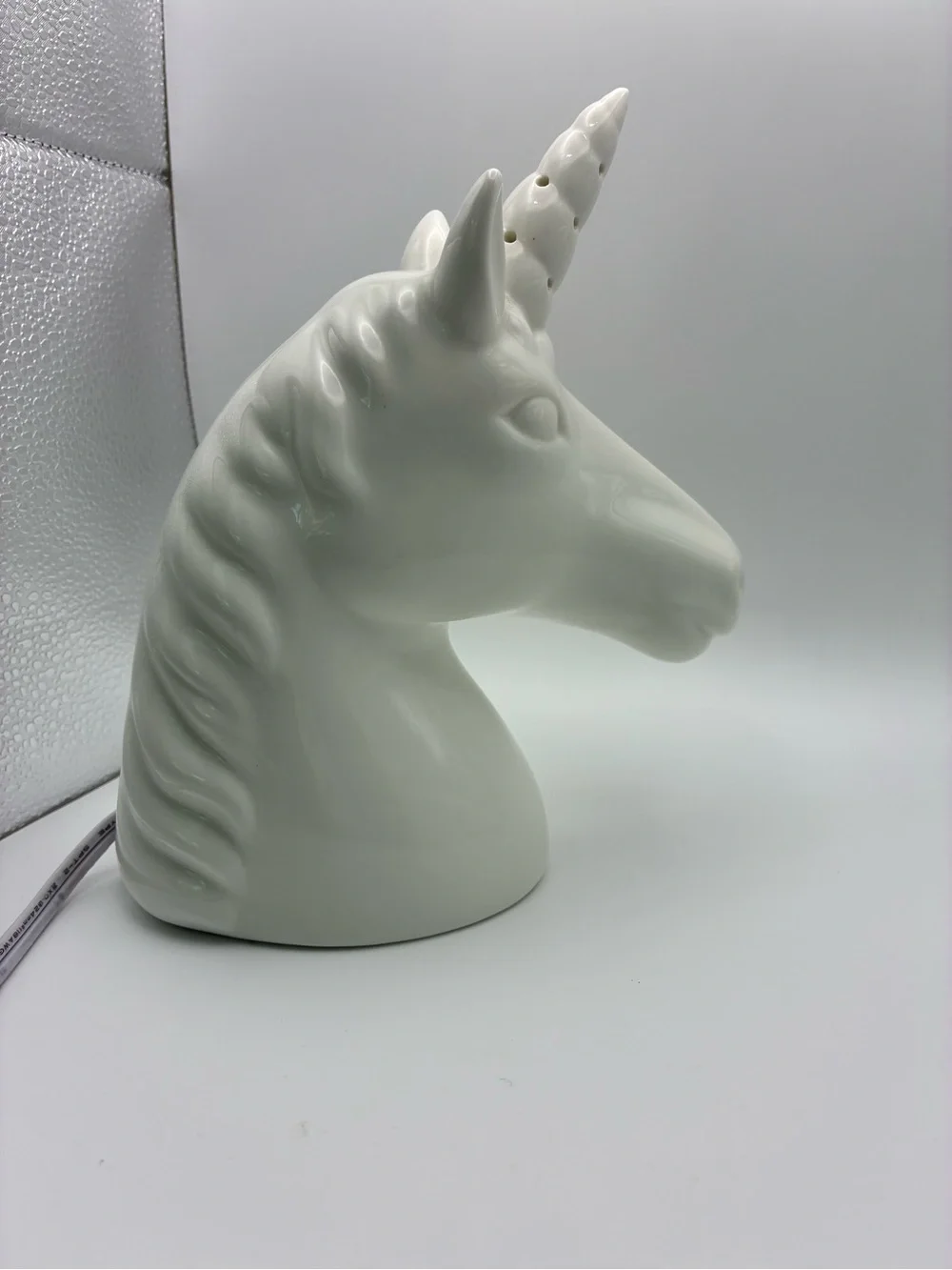Target White Ceramic Unicorn Lamp
